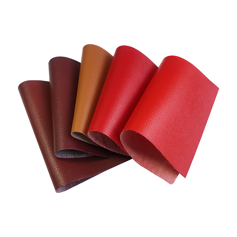 Litchi Grain Pvc Leather Tyg för soffa
