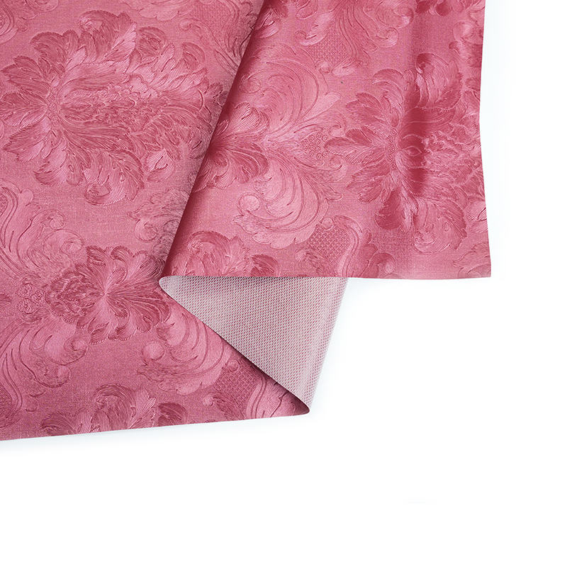 Blomma mönster klädsel pvc läder